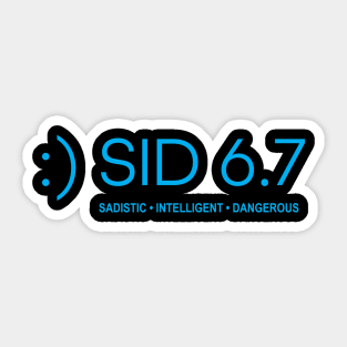 SID 6.7 Sticker